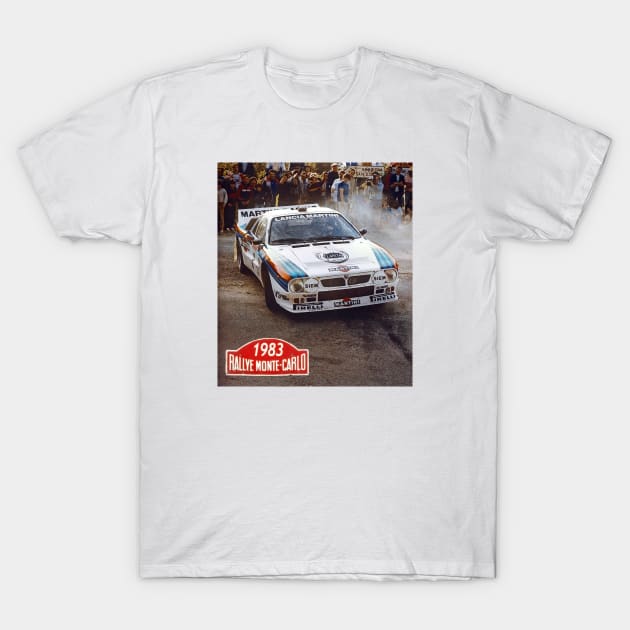 rallye historic 1983 T-Shirt by retroracing